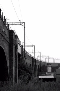 railway in the city