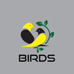 Elegant Bird Logo Design Inspiration