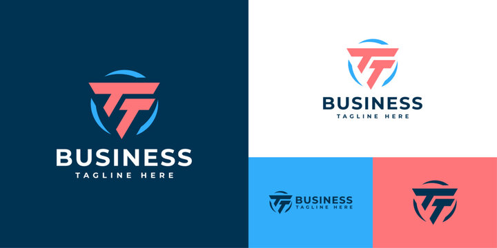 TT Minimal Letter Logo &ndash; Clean and Modern Monogram Design for Branding, Business, and Creative Identity