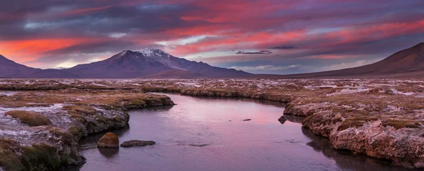 Fotobehang Crimson Northern Chile  © Galyna Andrushko