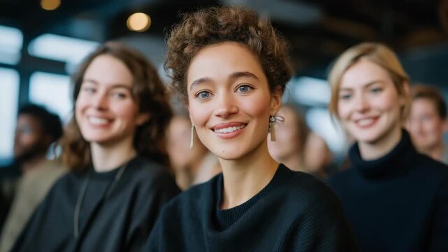 Diverse LGBTQ+ couples attending a group marriage registration ceremony, emotion of community and celebration visible, representing inclusive legal rights, social acceptance, and modern civil