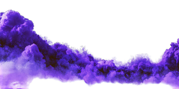 Purple cloud formations against a black background - Powered by Adobe