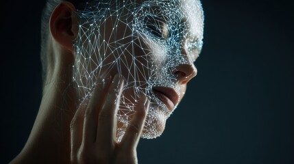 Holographic Skin Tone Scanner Reveals Beauty in a Futuristic Space for Personalized Skincare