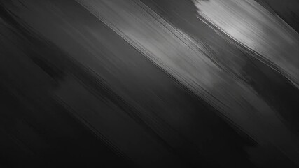 Abstract Dark Gray Brush Strokes Textured Background With Subtle Light Reflections Creating A Dynamic Diagonal Pattern - Powered by Adobe