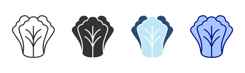 Greens Icon Set. Designed In Multi Style