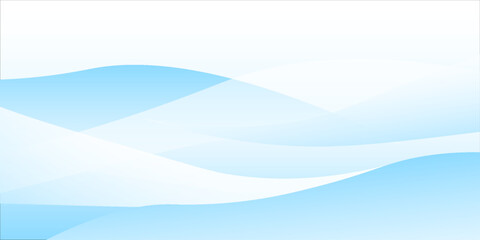 Abstract white wavy glowing lines on a blue background. Futuristic digital high-technology pattern. Health Care concept. Vector illustration