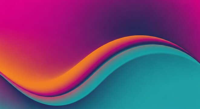 Vibrant Abstract Gradient Wave Background perfect for website banner, presentation slide, digital wallpaper, brochure design, marketing material,