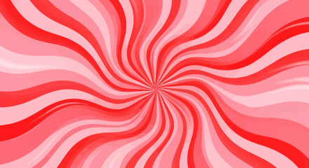 Abstract swirling background with red and pink gradient colors for wallpapers