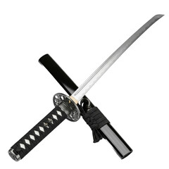 Samurai Katana Sword isolated on Transparent Background, Sword PNG