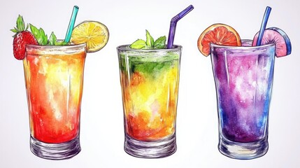 view of orange juice on the table