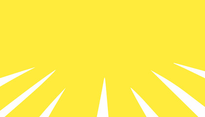 yellow comic background with simple rays