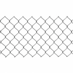 Seamless chain link fence pattern isolated , metal Net,  metal mesh seamless, Metal grid PNG