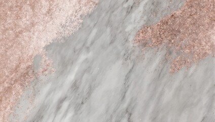 Elegant Rose Gold and Grey Marble Texture Background.