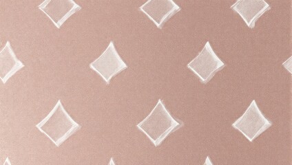 Elegant Rose Gold Diamond Pattern Background.