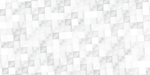 Abstract 3D Seamless White And Grey Cubes Boxes With Different Level Top View Background