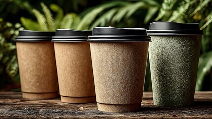 Eco friendly disposable cups high resolution picture