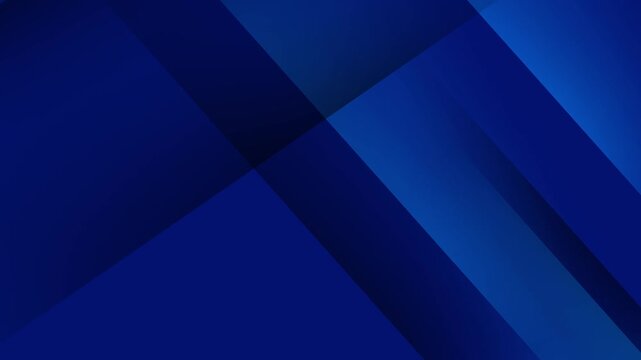 abstract animated background with dark blue diagonal lines and cutout shapes creating modern geometric motion design ideal for business presentation, elegant corporate themes, or creative digital art