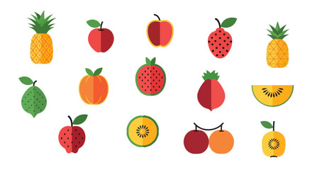 Assorted sweets and baked goods illustrations for culinary and dessert concepts