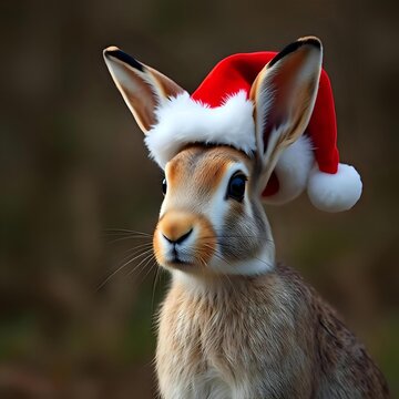 Conejo Pap&aacute; Noel.