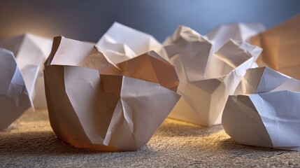 Stylish fragmented square, showcasing a vibrant color palette and dynamic composition - angular background geometric texture prism