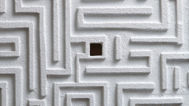 Explore a Unique Maze With a Missing Path Showcasing Problem-Solving Skills and Creativity