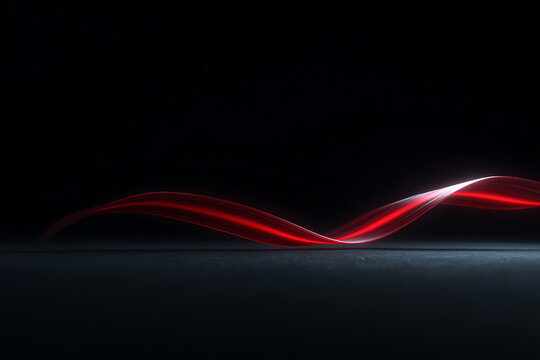 aids awareness campaign, art depicting aids stigma breakage, red ribbon emitting light symbolically, digitally illustrated