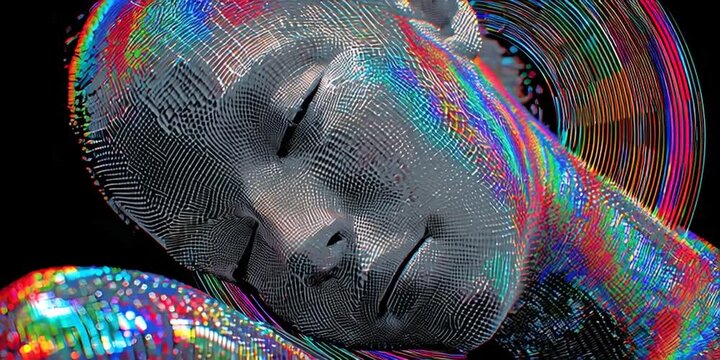 Digital Reverie: Mesh of Consciousness, aii generated. - Powered by Adobe