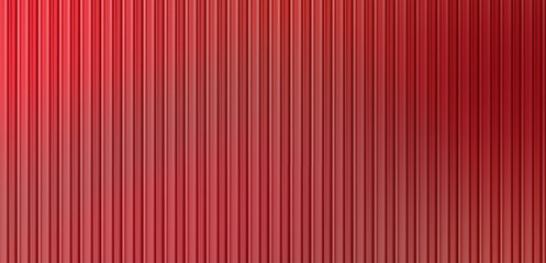 Corrugated polycarbonate plastic wall. Glass pattern background abstract gradient line 3D effect with ribbed texture. Luxury modern overlay for architecture, bathroom, office, cosmetic podium.