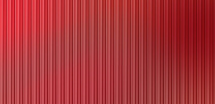 Corrugated polycarbonate plastic wall. Glass pattern background abstract gradient line 3D effect with ribbed texture. Luxury modern overlay for architecture, bathroom, office, cosmetic podium.