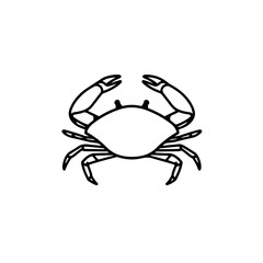 crab vector illustration 