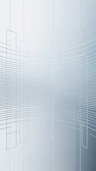 Fototapeta premium Abstract digital grid pattern with intersecting lines and vanishing points creating a sense of depth and futuristic technology