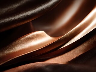 質感, 光沢, 静寂, 曲線, ブロンズ, 革, 影, 柔らかさ