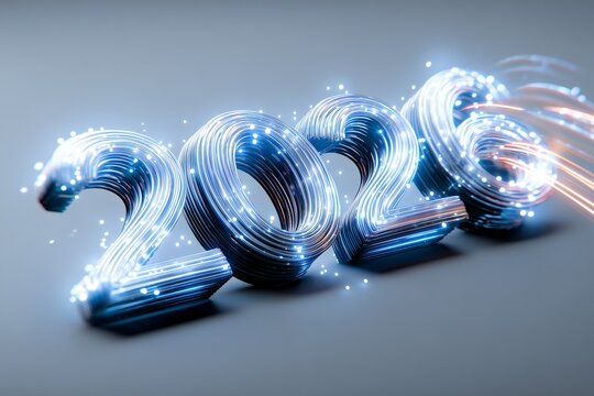 abstract 2026 concept