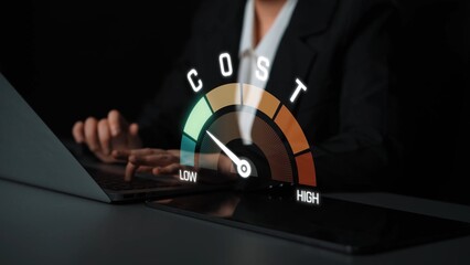 Expense control concept visualizing expense, cost, and spending with emphasis on budgeting, cost control, and financial planning Marrow