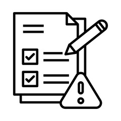 non conformance icon