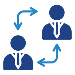 Collaboration Mini Illustration Icon. Use For Modern Concept, Print, Ui, Ux Kit, Web And App Development. Vector Related To Business Finance, Management And More