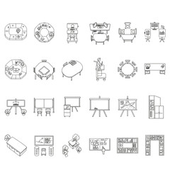 office furniture layout plans showing workspace designs ideal for architectural blueprints showcasing interior planning and office space optimization.