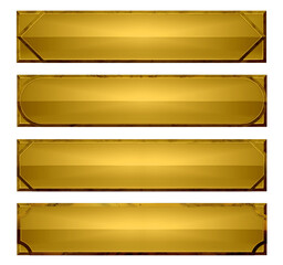 高級感のある金色のフレーム　F　4種セット