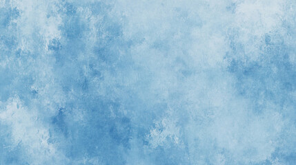 Obraz premium Abstract pale cold blue ice paint artistic texture background