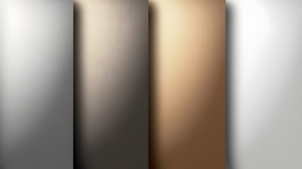 color gradient with hues of silver, graphite, bronze, and white, metallic texture, purpose for background
