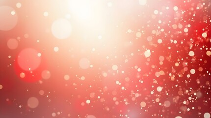 bokeh lights dancing on a vibrant red backdrop create a magical sparkle for your designs.