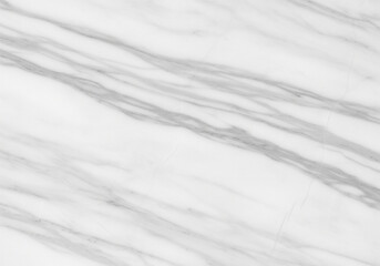Obraz premium White Italian Carrara marble texture, soft gray veins, smooth polished surface, luxury background for interior design, high detail macro view