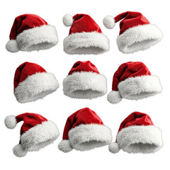  Stack of Folded Fair Isle Knitted Jumpers or Nordic Sweaters Isolated PNG