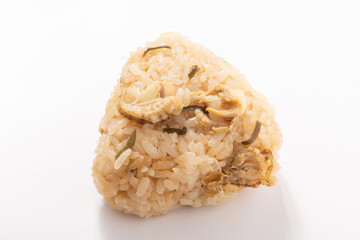 帆立と昆布の炊き込みごはん