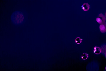 Abstract backdrop  with air bubbles