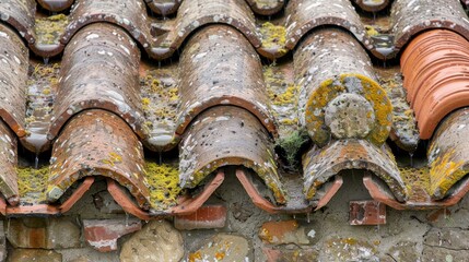 Heavy rainstorm damages roof tiles, emphasizing the importance of prompt roof maintenance