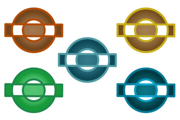 vector illustration of an abstract background logo