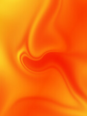 Vibrant Orange and Yellow Gradient Background Smooth Abstract Liquid Flow Texture Wallpaper