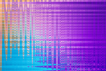 Illustration of dynamic abstract background with wavy lines and vibrant colors for design