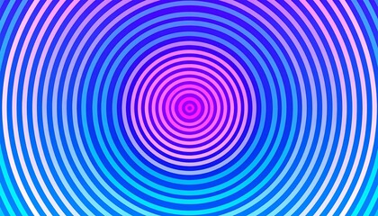Hypnotic Circular Pattern with Vibrant Gradient Colors and Optical Illusion.